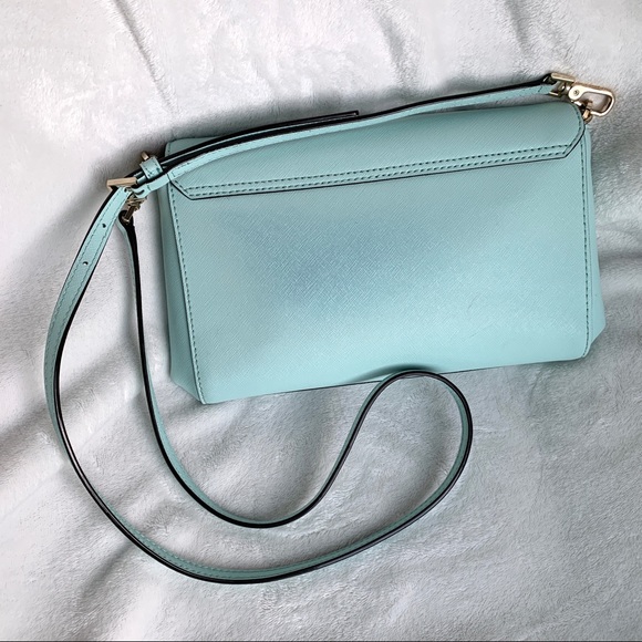[Sold] Kate Spade Blue Crossbody Purse - Picture 2 of 6
